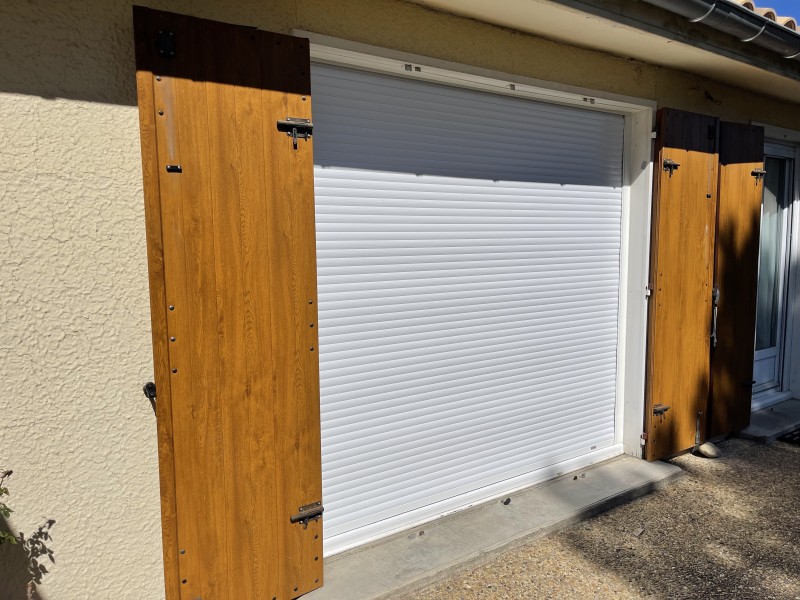 Pose d'une baie coulissante sur Peyruis