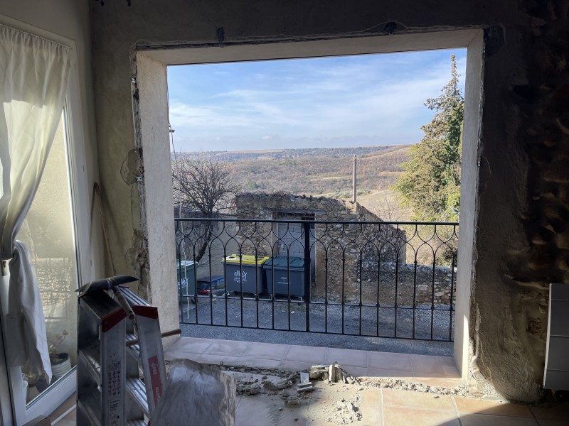 Installation d'une baie à relevage sur PUIMICHEL