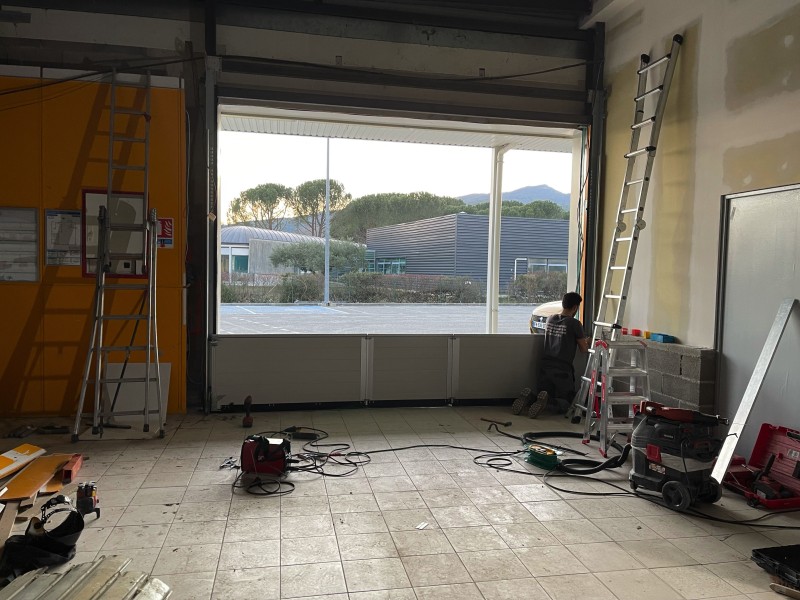 porte sectionnelle industrielle