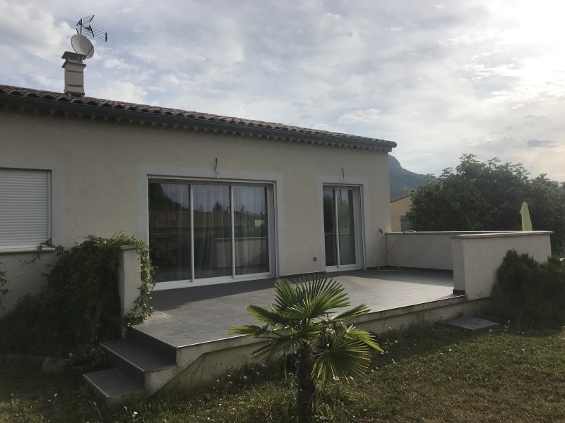 pergola bioclimatique 8x4 sur SISTERON