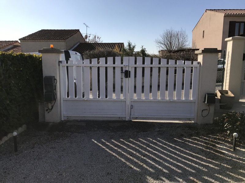 motorisation portail en pvc